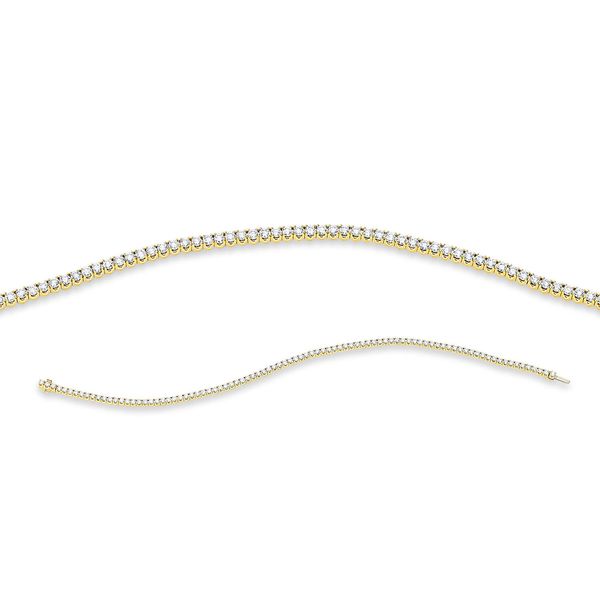 Armband 750 Gelbgold 91 Brillanten 2.05ct