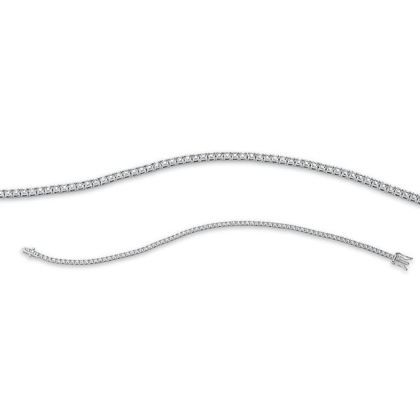 Armband 750 Weißgold 87 Brillanten 1.45ct