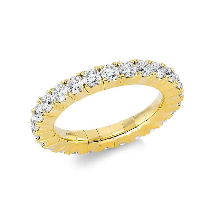 Flex-Ring aus 750 Gelbgold