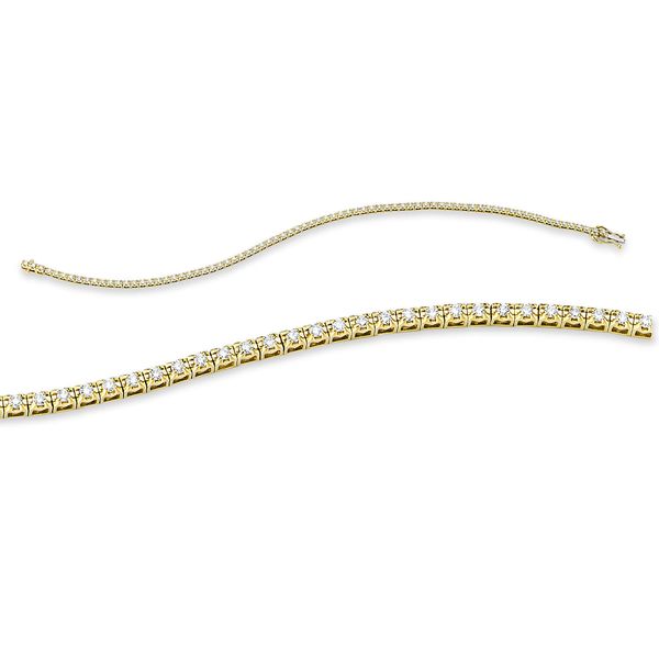 Armband aus 750 Gelbgold 77 Brillanten 0.75ct