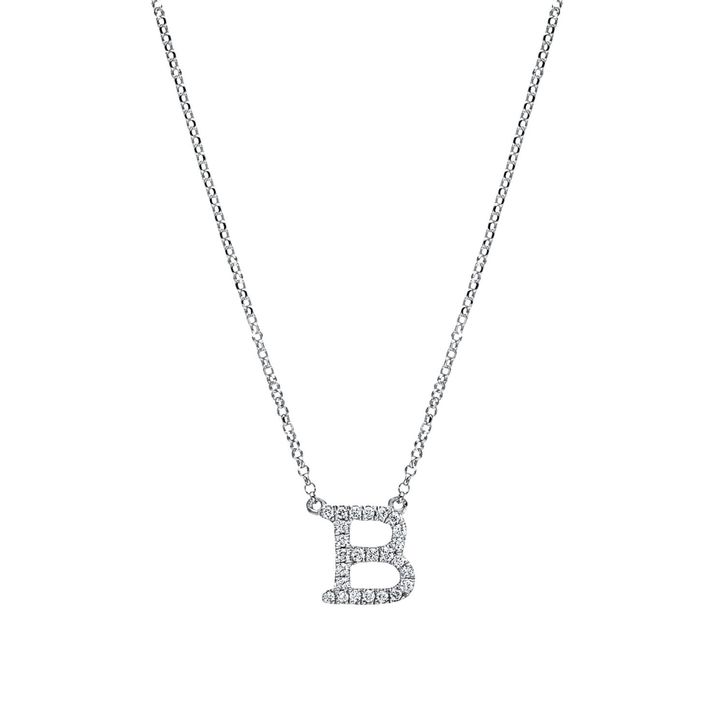 Collier aus 750 Weißgold 25 Brillanten 0.11ct