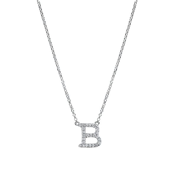 Collier aus 750 Weißgold 25 Brillanten 0.11ct