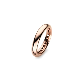 Ring aus 750 Gold Rotgold B:4mm poliert