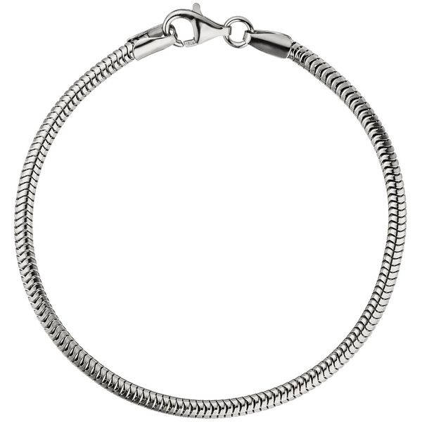 2,9mm Armband Schlangenkette 925 Silber 19cm