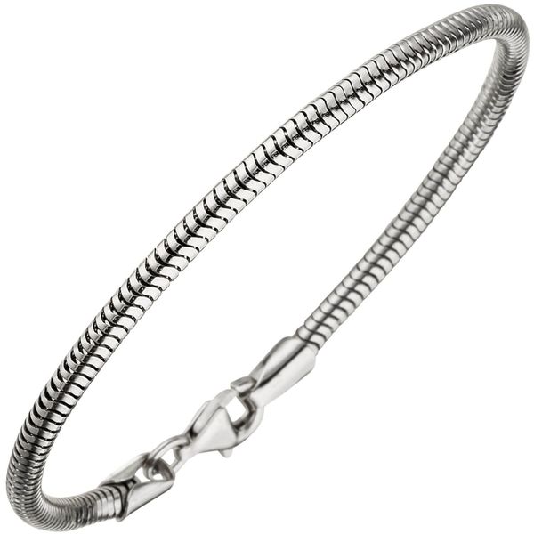 2,9mm Armband Schlangenkette 925 Silber 19cm