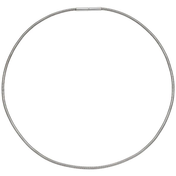 2mm Halsreif 925 Silber Bajonettverschluss 45cm
