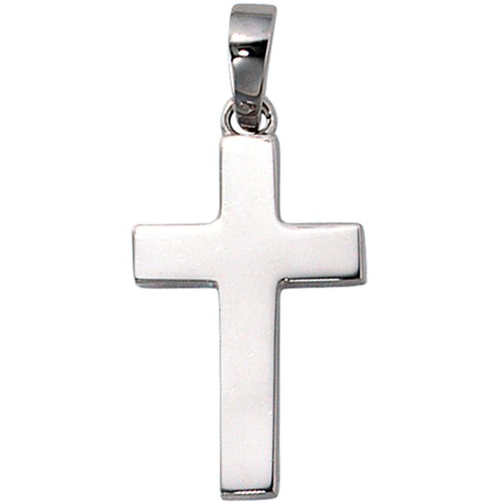 Schmuck-Set Kreuz 2mm Panzerkette 925 Silber 50cm