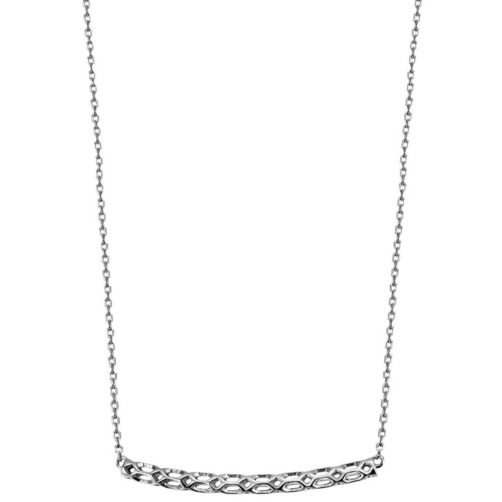 Collier mit Anhänger Stäbchen 925 Silber 45cm
