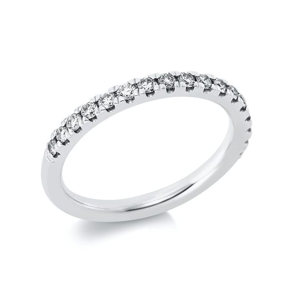 Ring aus 750 Weißgold 17 Brillanten 0.39ct