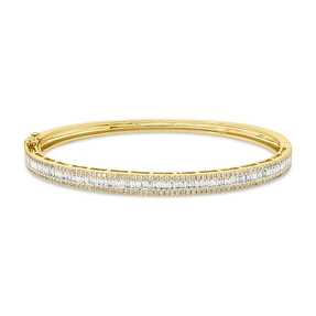 Armreif aus 750 Gold Gelbgold 240 Diamanten 1,71ct TW-SI 48x58mm Armreif aus 750 Gold Gelbgold 240 Diamanten 1,71ct TW-SI 48x58mm