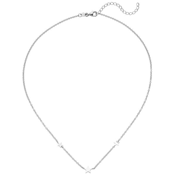 Collier mit 3 Sternen 925 Silber