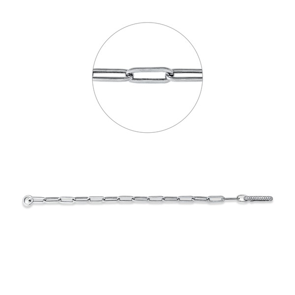 Armband aus 585 Weißgold 91 Brillanten 0.7ct