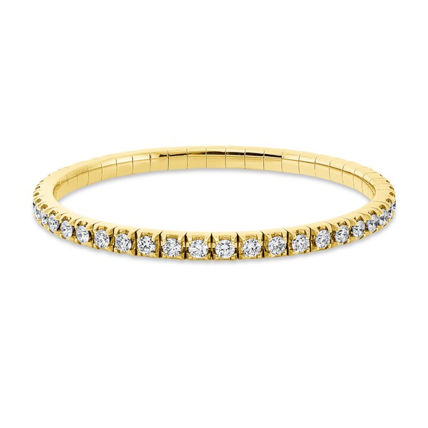 Armband Flex-Band aus 750 Gelbgold 47 Brillanten 4.89ct