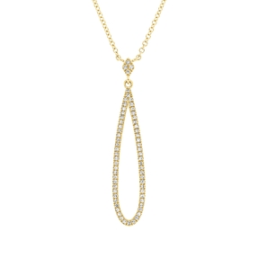 Collier aus 750 Gold Gelbgold 63 Diamanten 0,16ct W-SI L:45,7cm Collier aus 750 Gold Gelbgold 63 Diamanten 0,16ct W-SI L:45,7cm