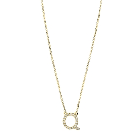 Collier aus 750 Gold Gelbgold 20 Brillanten 0,09ct TW-SI L:43,2cm Collier aus 750 Gold Gelbgold 20 Brillanten 0,09ct TW-SI L:43,2cm