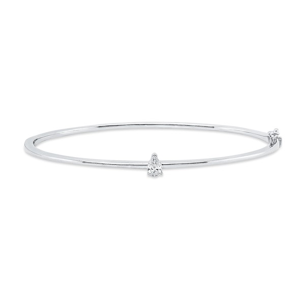Armreif aus 750 Weißgold Diamant 0.19ct