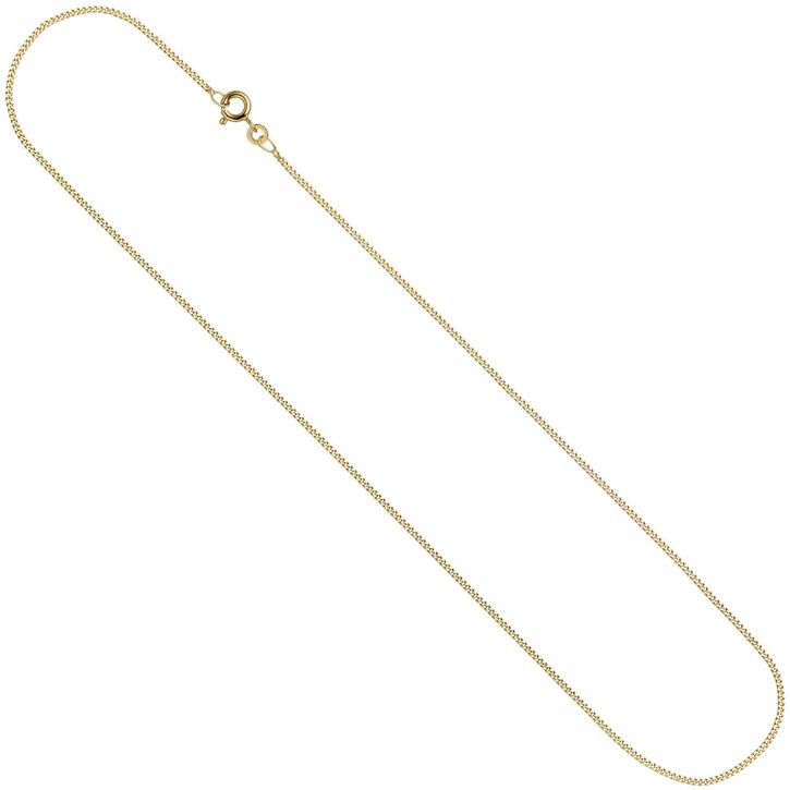 Schmuck-Set aus 333 Gelbgold mit Kette 42cm