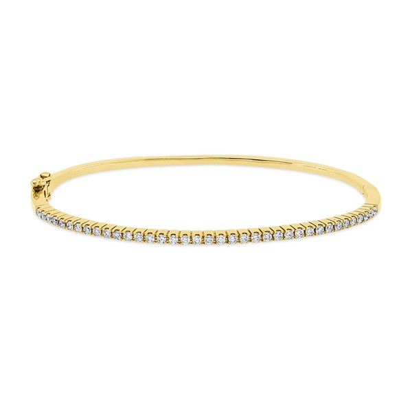 Armreif aus 750 Rotgold 37 Brillanten 0.48ct