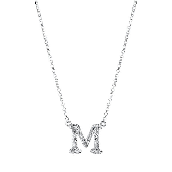 Collier aus 750 Weißgold 29 Brillanten 0.15ct