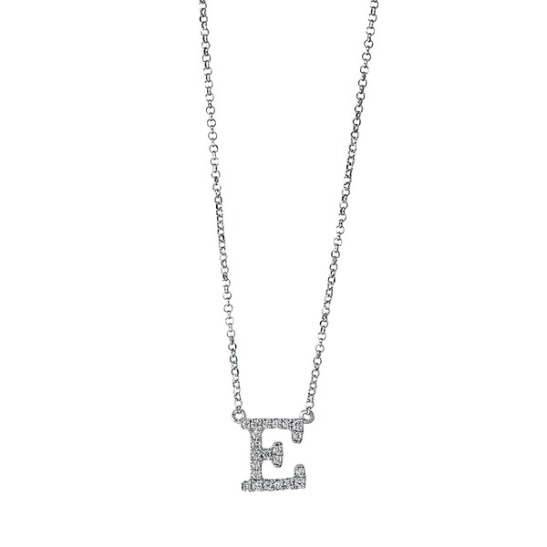 Collier aus 750 Weißgold 22 Brillanten 0.09ct