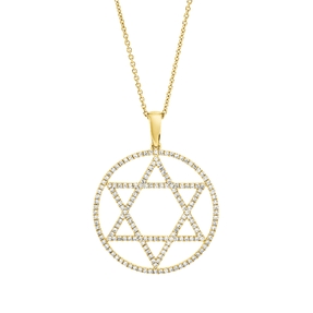 Collier aus 750 Gold Gelbgold 174 Brillanten 0,54ct I-SI L:45,7cm