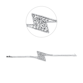 Armband aus 750 Gold Weißgold 142 Brillanten 3,5ct TW-PI B:29,6mm L:19cm