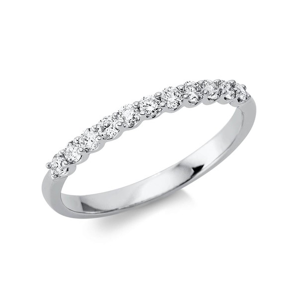 Ring aus 750 Weißgold 11 Brillanten 0.33ct