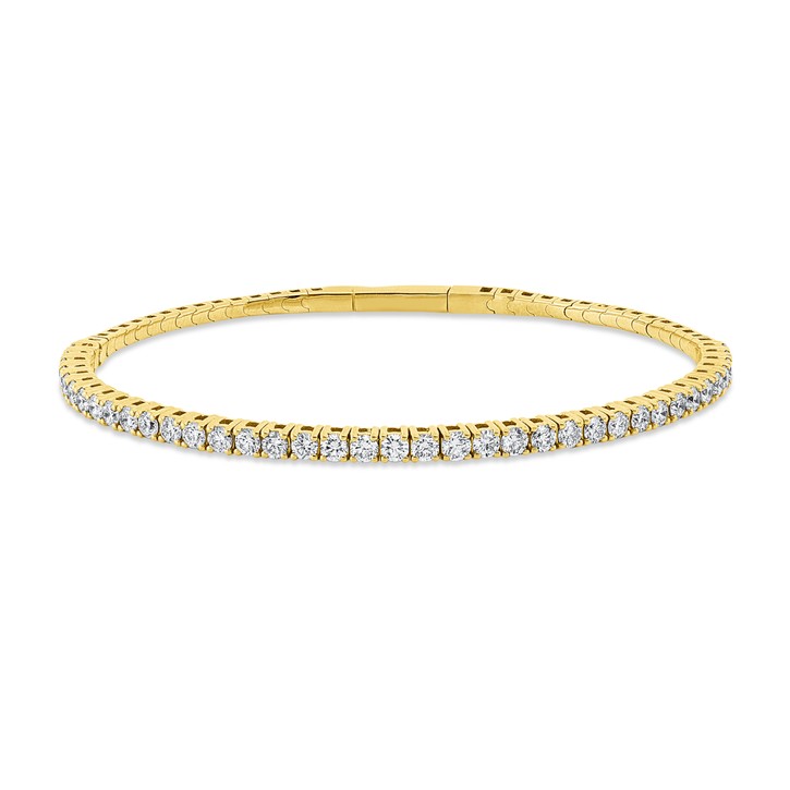 Armband aus 750 Gelbgold 38 Brillanten 1.95ct