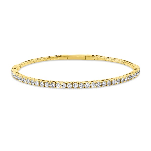 Armband aus 750 Gelbgold 38 Brillanten 1.95ct