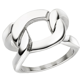 Breiter Ring Damenring Panzerkette-Muster Edelstahl Breite 14,6mm Edelstahlring Breiter Ring Damenring Panzerkette-Muster Edelstahl Breite 14,6mm Edelstahlring