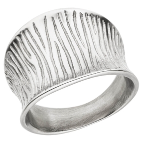 Breiter Ring Damenring mit Struktur Edelstahl Breite 16,9mm Edelstahlring Breiter Ring Damenring mit Struktur Edelstahl Breite 16,9mm Edelstahlring