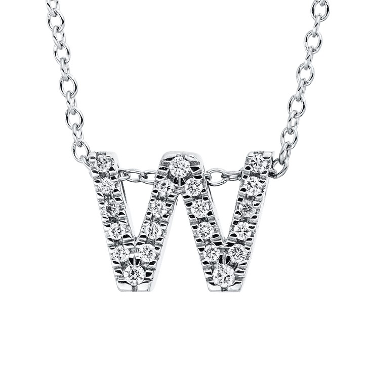 Collier aus 750 Weißgold 21 Brillanten 0.11ct