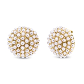 Ohrstecker aus 750 Gold Gelbgold 118 Süßwasser-Perlen 1,8mm weiß Ohrstecker aus 750 Gold Gelbgold 118 Süßwasser-Perlen 1,8mm weiß
