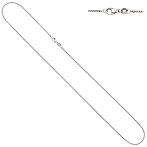 1,2mm feine Venezianerkette Halskette Collier aus 950 Platin 45cm Platinkette