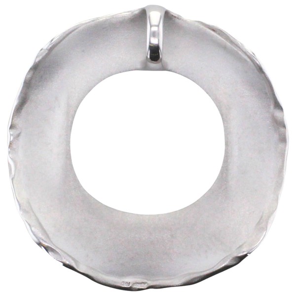 Anhänger Kreis 25.2x25mm aus 925 Silber rhodiniert