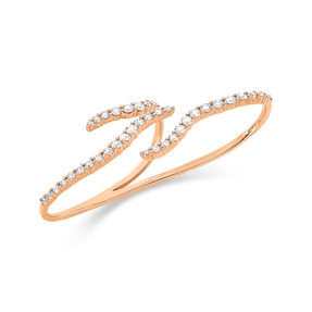 Ring aus 750 Gold Rotgold 40 Brillanten 2,13ct TW-VSI/SI B:22,4mm Ring aus 750 Gold Rotgold 40 Brillanten 2,13ct TW-VSI/SI B:22,4mm