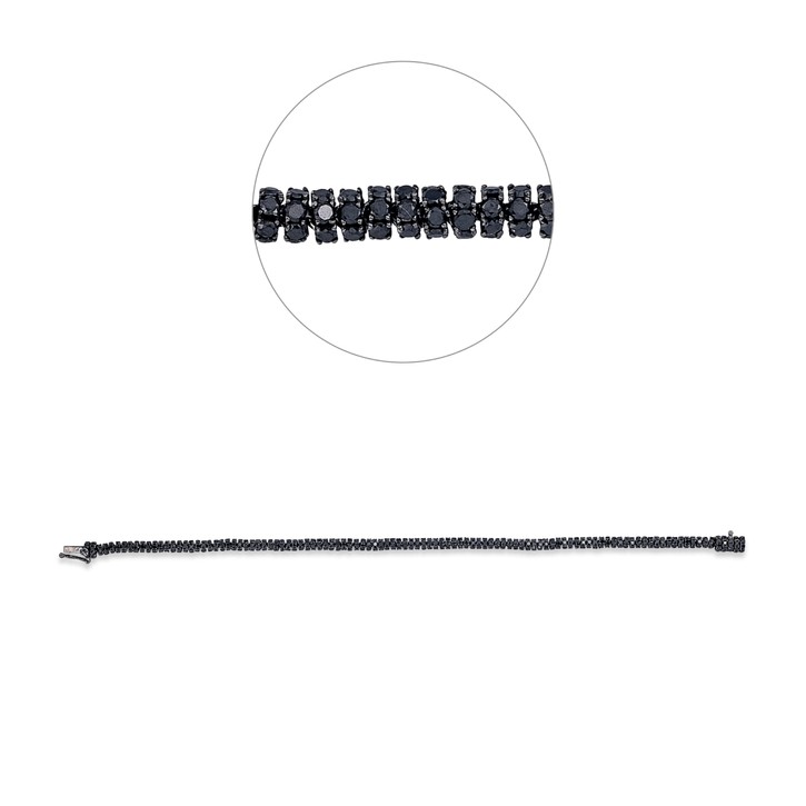 Armband aus 750 Weißgold 665 Brillanten 6.92ct