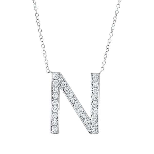 Collier aus 750 Weißgold 28 Brillanten 0.5ct