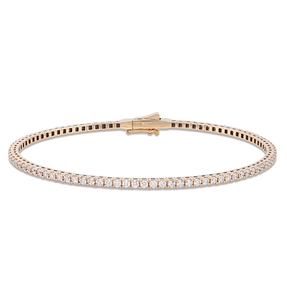 Armreif aus 750 Gold Gelbgold 86 Diamanten 1,5ct TW-SI 47x55mm