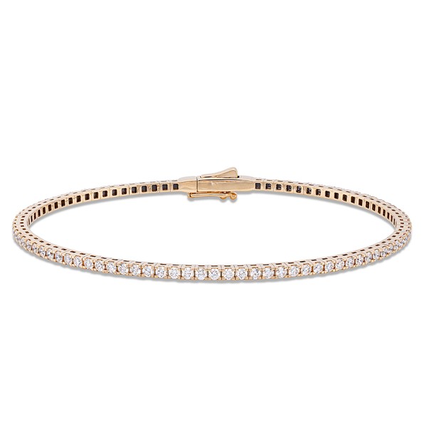 Armreif aus 750 Gelbgold 86 Brillanten 1.51ct