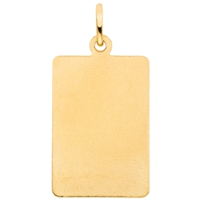 Anhänger Sternzeichen Widder 333 Gold Gelbgold mattiert rechteckig 20,8x12,1mm