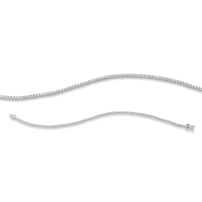 Armband aus 750 Gold Weißgold 102 Brillanten 0,95ct TW-SI B:1,5mm L:18cm Armband aus 750 Gold Weißgold 102 Brillanten 0,95ct TW-SI B:1,5mm L:18cm