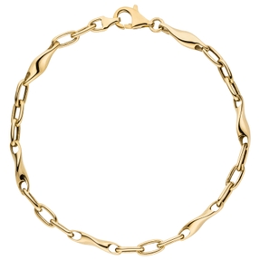 4,3mm Armband Armkette aus 333 Gold Gelbgold 19cm glänzend Armschmuck 4,3mm Armband Armkette aus 333 Gold Gelbgold 19cm glänzend Armschmuck