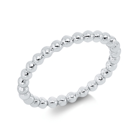 Ring aus 750 Gold Weißgold B:2,2mm