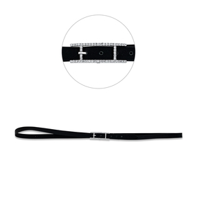 Armband aus 750 Gold Weißgold 51 Brillanten 0,42ct TW-SI B:28,3mm