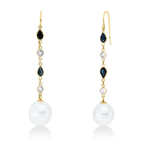 Ohrhänger aus 585 Gelbgold