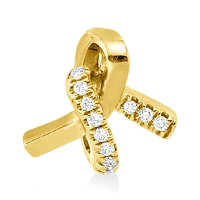 Anhänger aus 750 Gold Gelbgold 11 Brillanten 0,03ct TW-SI 8,4x8,9mm Anhänger aus 750 Gold Gelbgold 11 Brillanten 0,03ct TW-SI 8,4x8,9mm