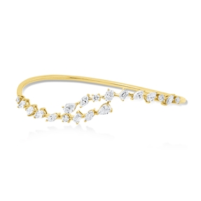 Armreif aus 750 Gold Gelbgold 14 Diamanten 1,71ct TW-SI 48x59mm Armreif aus 750 Gold Gelbgold 14 Diamanten 1,71ct TW-SI 48x59mm