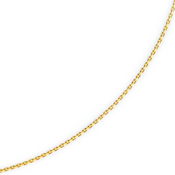 1,8mm Ankerkette aus 585 Gelbgold 60cm