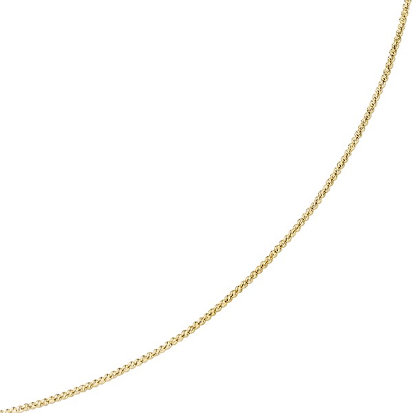 2,5mm Kügelchenkette 585 Gelbgold 45cm